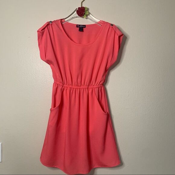 DELIRIOUS Short Maxi Dress SMALL cover-up - Picture 2 of 5